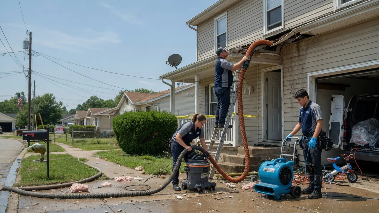 Water Damage Restoration in Ridott, IL near me